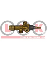 GAS VALVE-WITH PILOT OUTLET