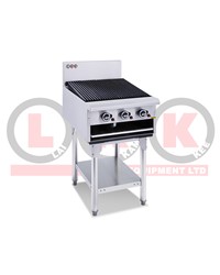 CLEARANCE -  LKK GAS CHAR GRILL W/STAND-600mm