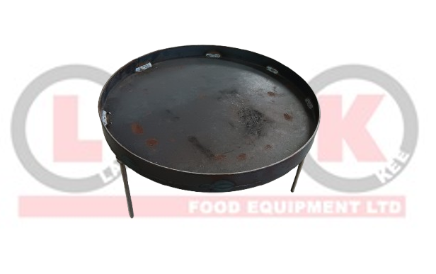 TANDOORI IRON TOPPLATE WITH LEGS