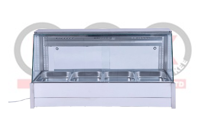 LKK Angled/Square Countertop Wet and Dry Bain Marie 720x624x1388mm