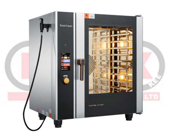 SANTINO 10-TRAY COMBI OVEN TOUCHSCREEN