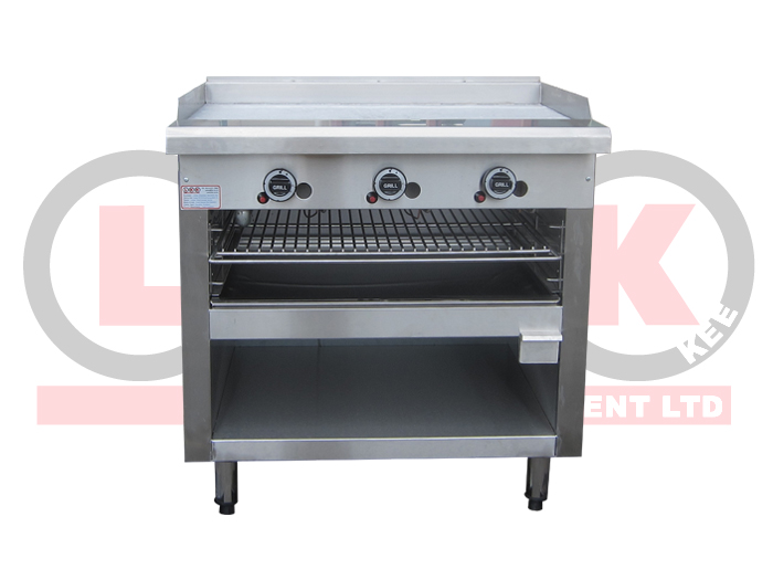 LKK GAS GRIDDLE TOASTER 900mm