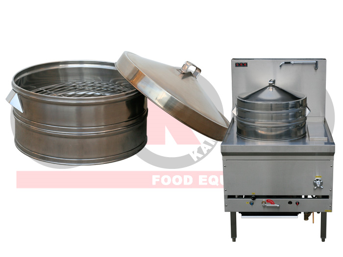 3 Piece Layer Steam Rack Set Includes Lid