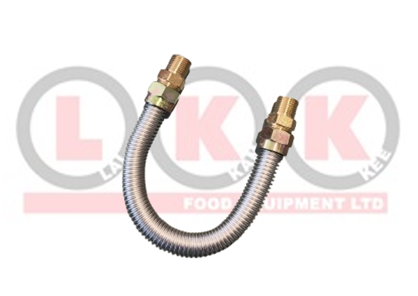 1/2 Inch x 300mm MXF GAS CONNECTOR