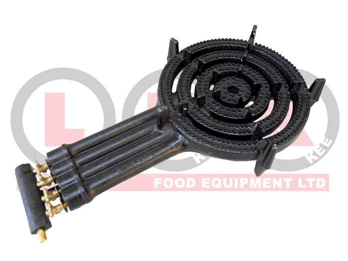CAMPMASTER TREBLE CAST GAS 4 RING BURNER LPG/NG